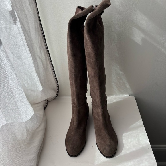 Lucky Brand Calypso Over-The-Knee Boots suede sz 7.5M - Picture 4 of 9